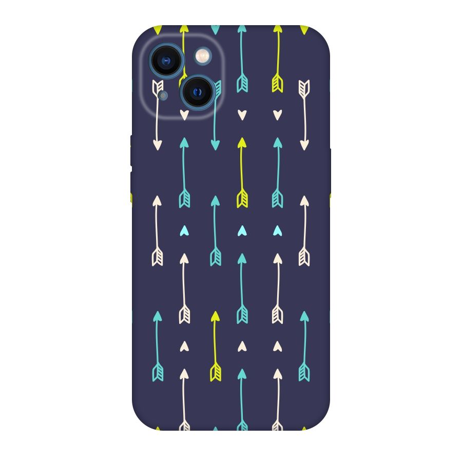 Boho Arrow Pattern Original Polycarbonate Back Case for iPhone 13