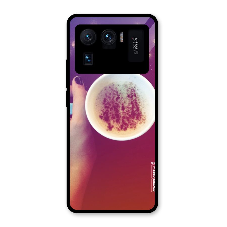Bokeh Coffee Mug Glass Back Case for Mi 11 Ultra