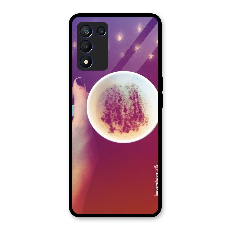 Bokeh Coffee Mug Glass Back Case for Realme 9 5G Speed