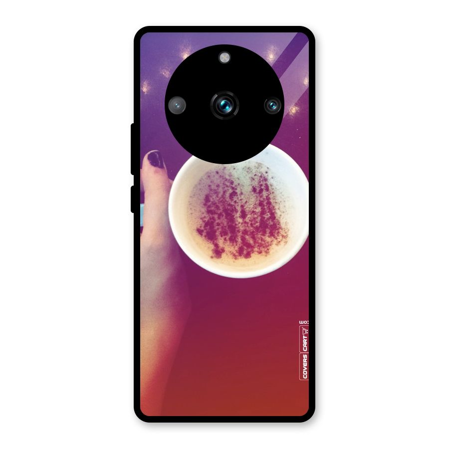 Bokeh Coffee Mug Glass Back Case for Realme Narzo 60 Pro