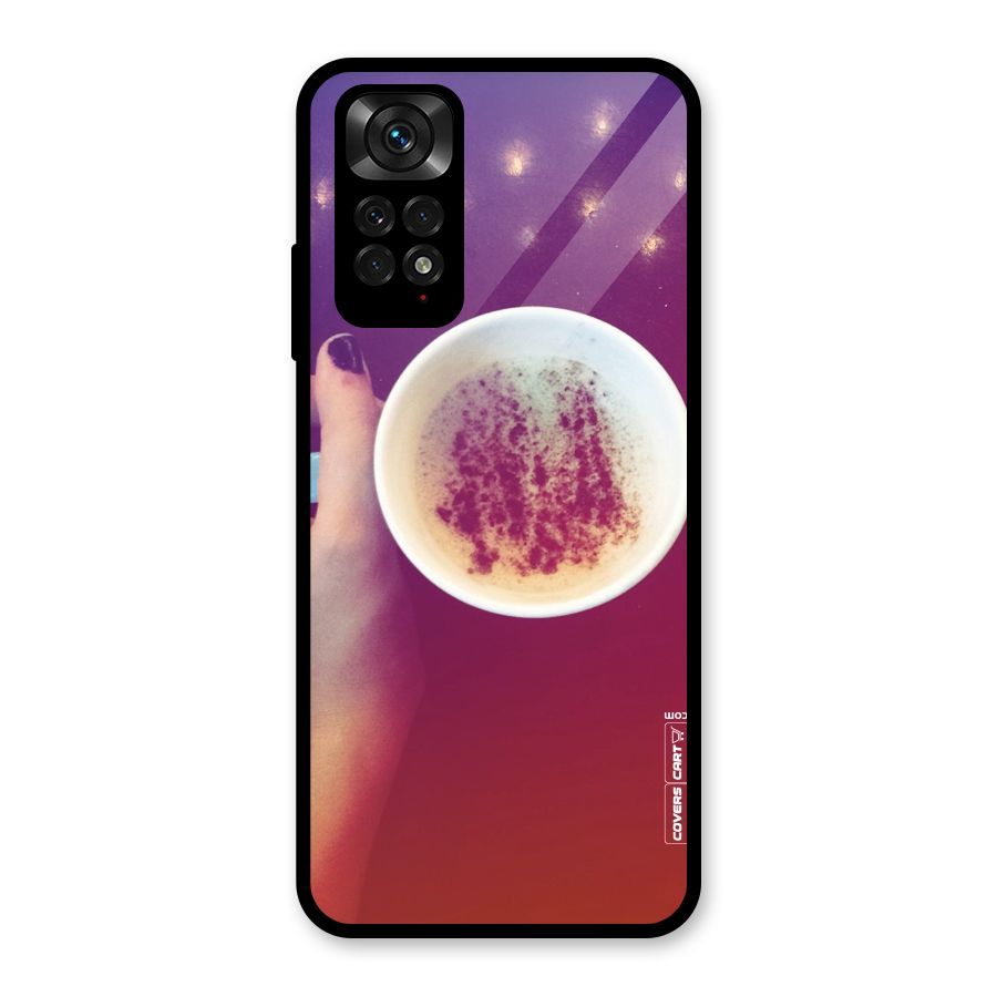 Bokeh Coffee Mug Glass Back Case for Redmi Note 11S