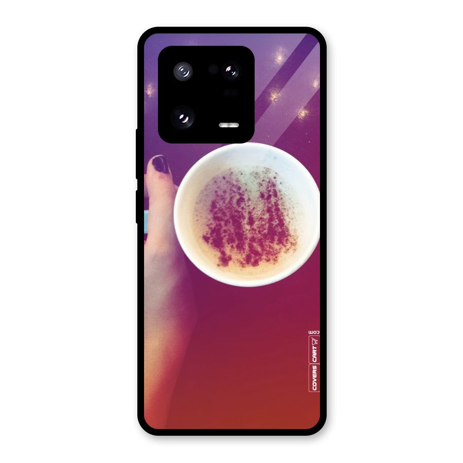 Bokeh Coffee Mug Glass Back Case for Xiaomi 13 Pro