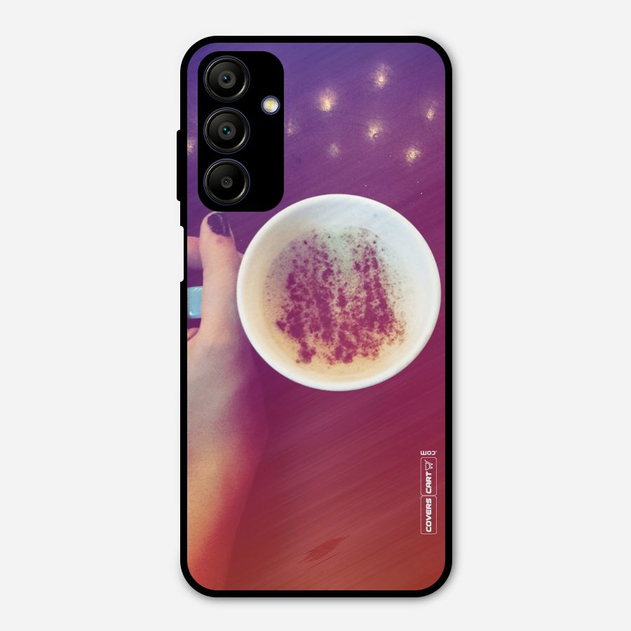 Bokeh Coffee Mug Metal Back Case for Galaxy A15 5G