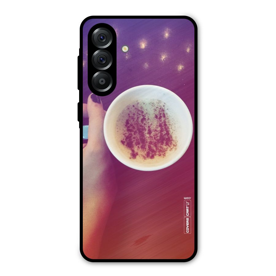 Bokeh Coffee Mug Metal Back Case for Galaxy A36