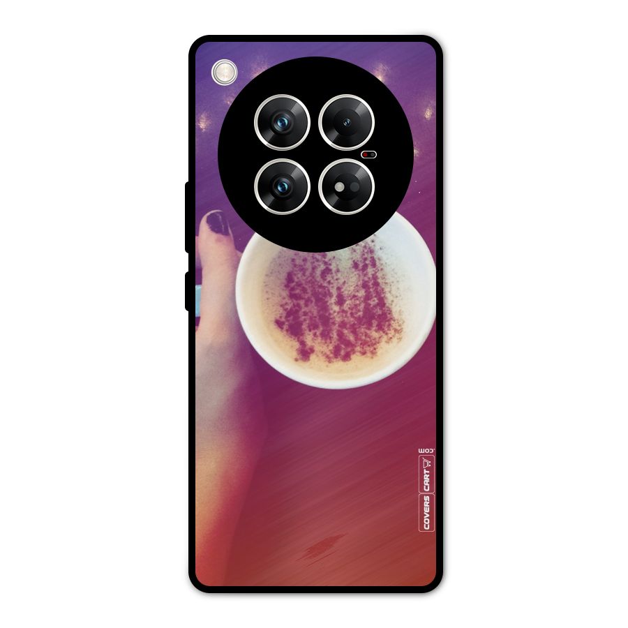 Bokeh Coffee Mug Metal Back Case for Infinix Zero 40 5G