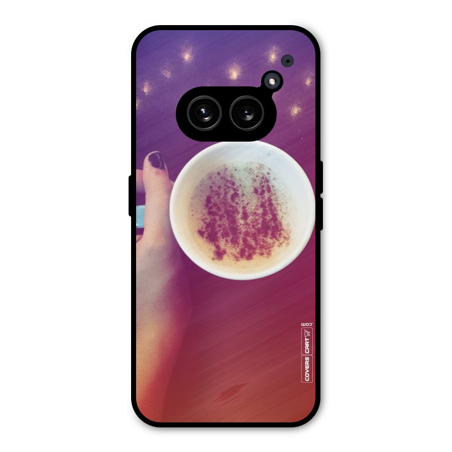Bokeh Coffee Mug Metal Back Case for Nothing Phone 2a Plus