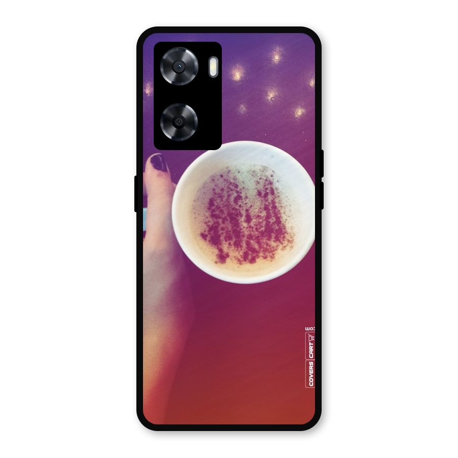 Bokeh Coffee Mug Metal Back Case for OnePlus Nord N20 SE