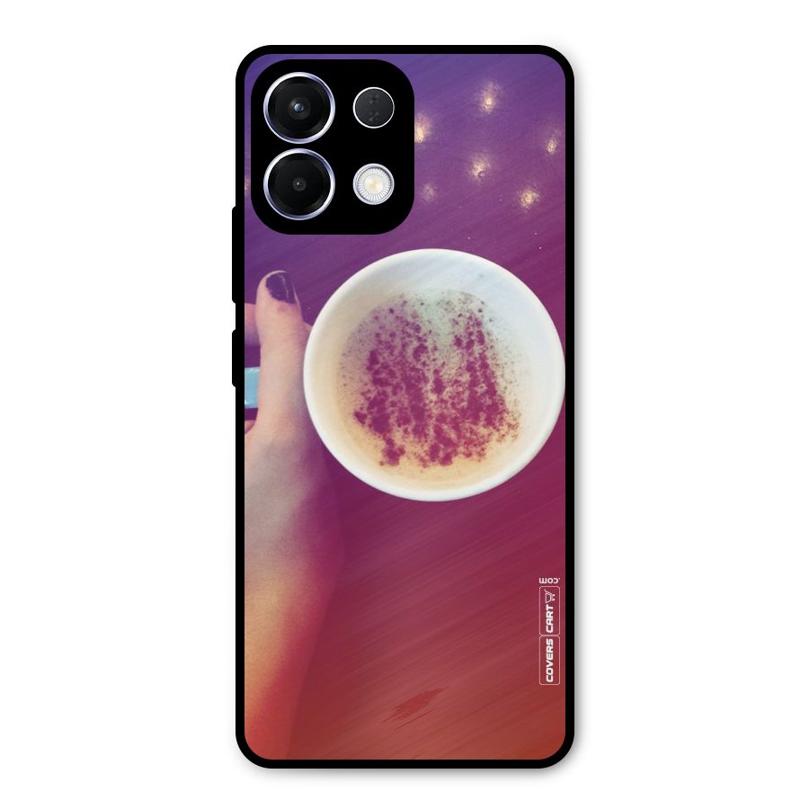 Bokeh Coffee Mug Metal Back Case for Oppo K13