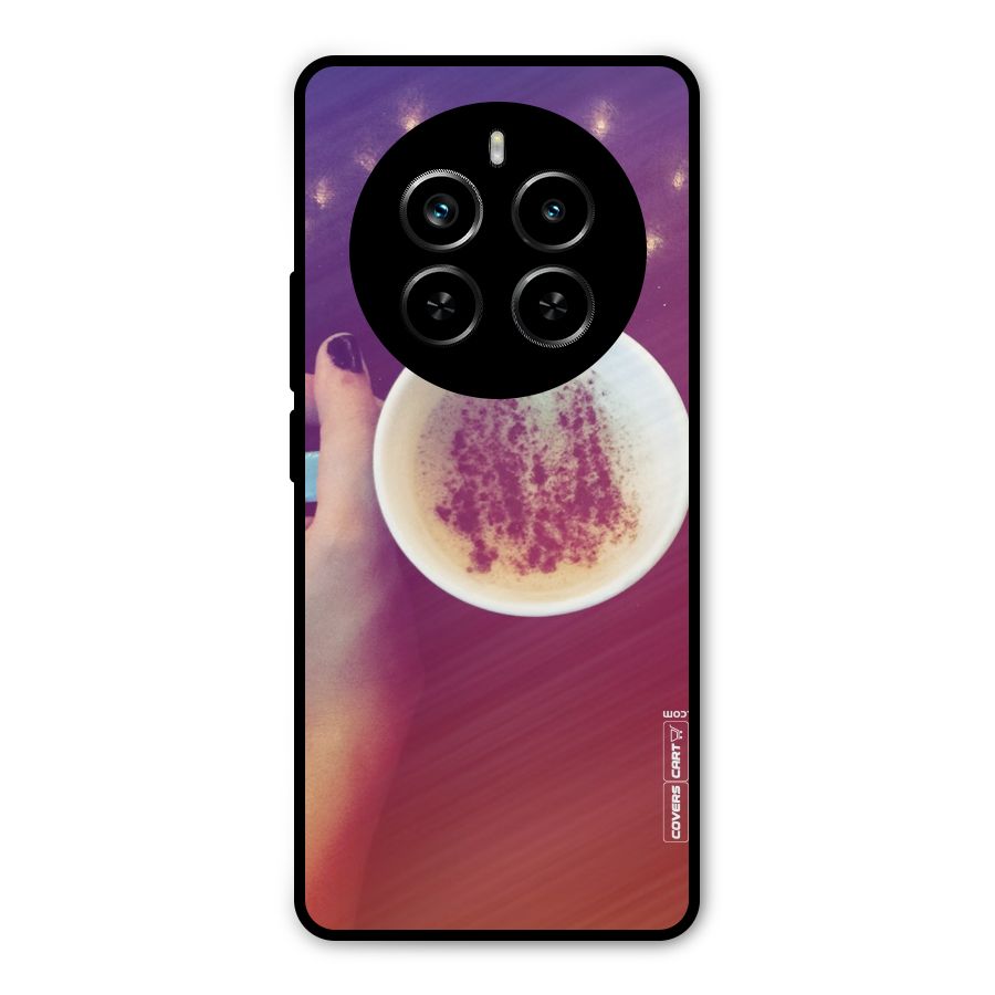 Bokeh Coffee Mug Metal Back Case for Realme P1 Pro