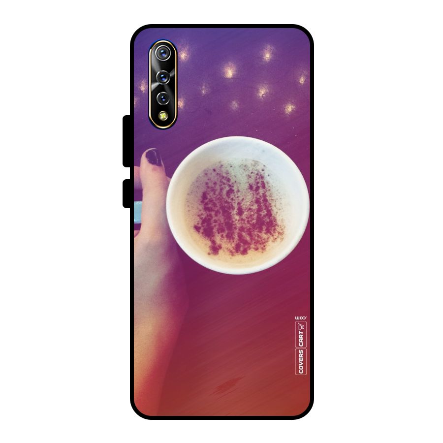 Bokeh Coffee Mug Metal Back Case for Vivo S1