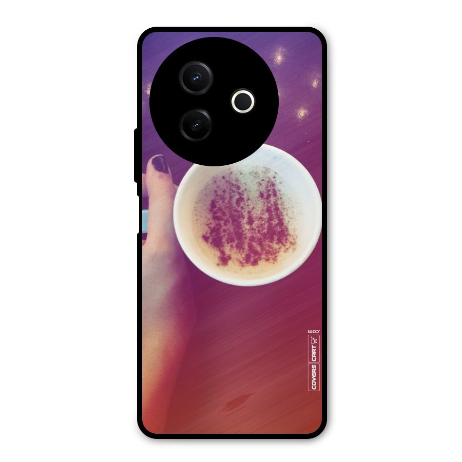 Bokeh Coffee Mug Metal Back Case for Vivo Y39