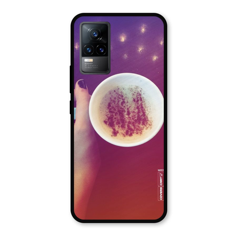 Bokeh Coffee Mug Metal Back Case for Vivo Y73
