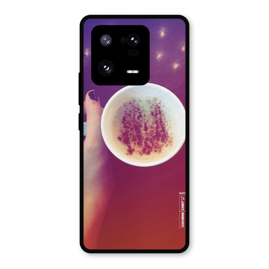 Bokeh Coffee Mug Metal Back Case for Xiaomi 13 Pro