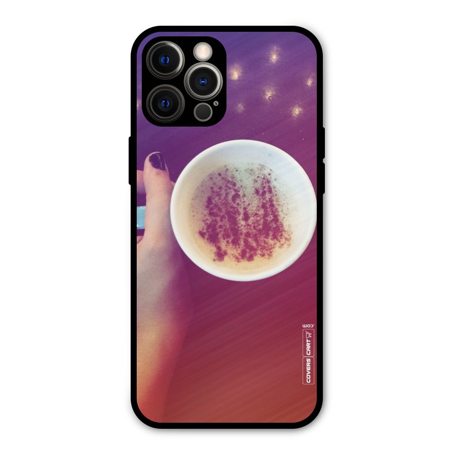 Bokeh Coffee Mug Metal Back Case for iPhone 12 Pro Max