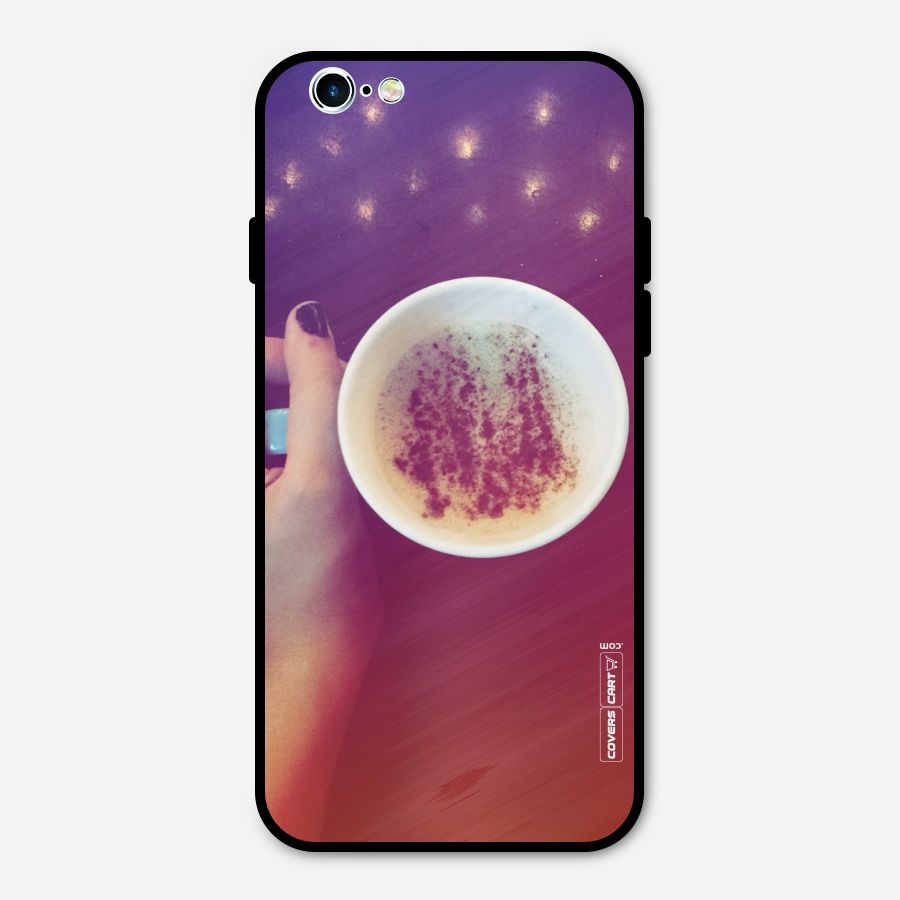 Bokeh Coffee Mug Metal Back Case for iPhone 6 6s