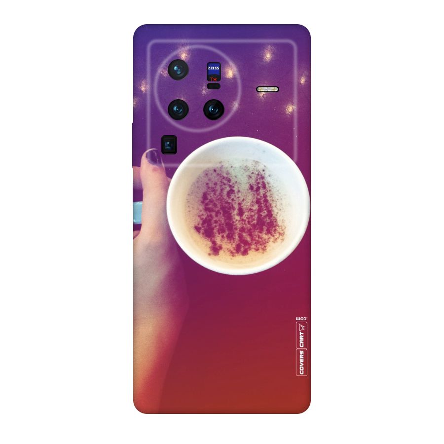 Bokeh Coffee Mug Original Polycarbonate Back Case for Vivo X80