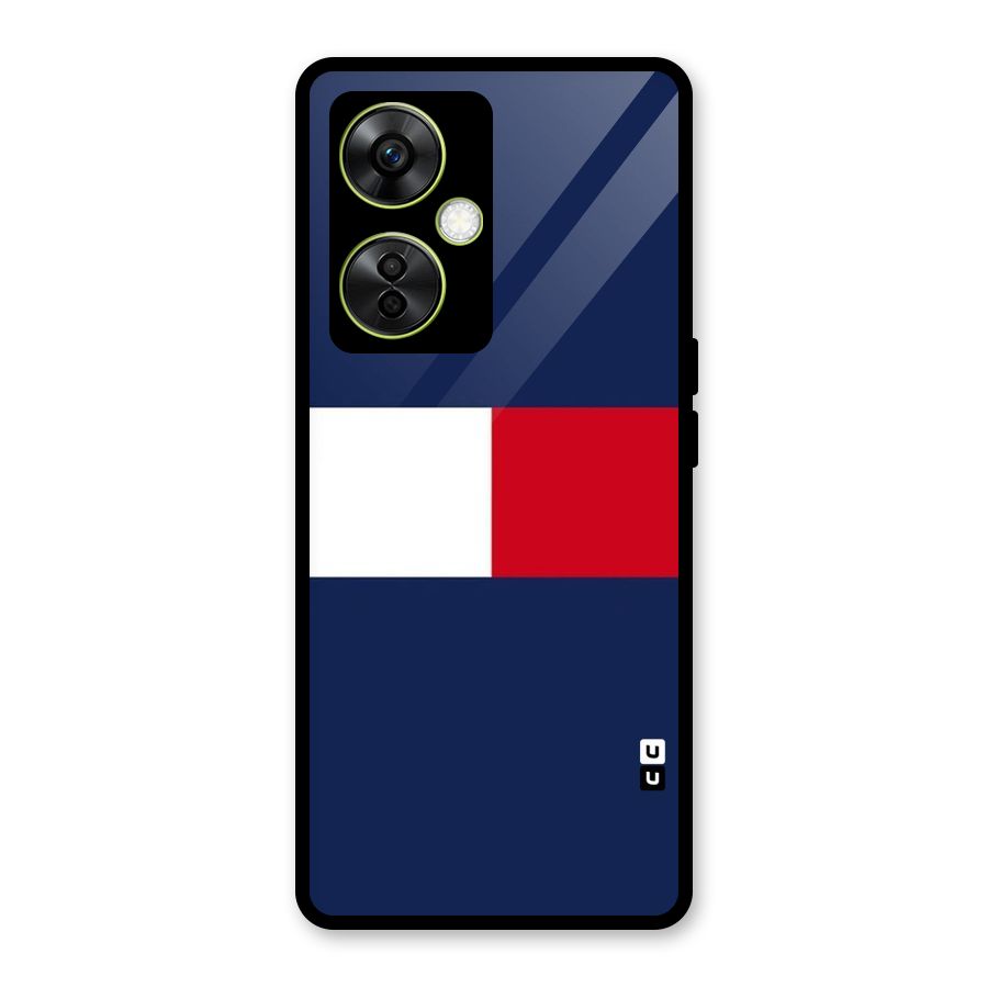 Bold Colours Glass Back Case for OnePlus Nord CE 3 Lite