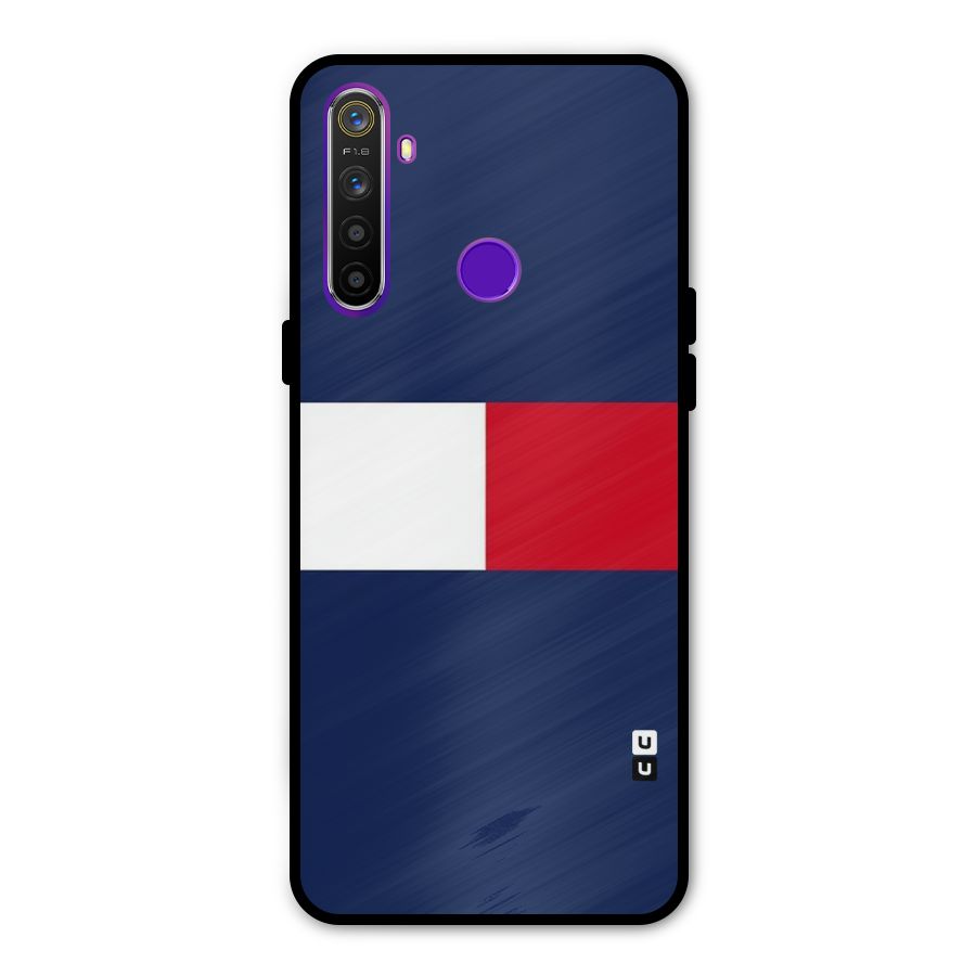 Bold Colours Glass Back Case for Realme 5s