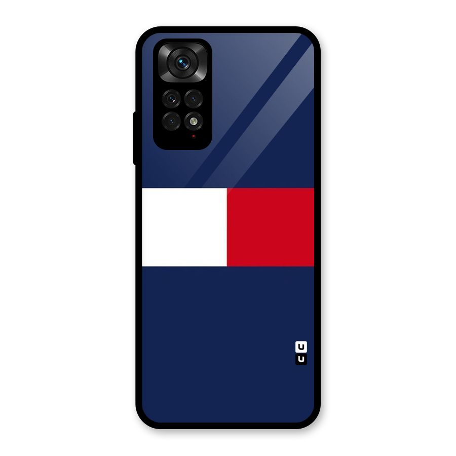 Bold Colours Glass Back Case for Redmi Note 11S