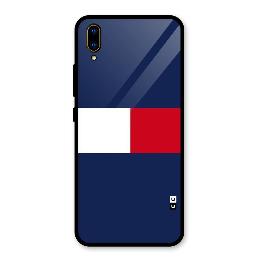 Bold Colours Glass Back Case for Vivo V11 Pro