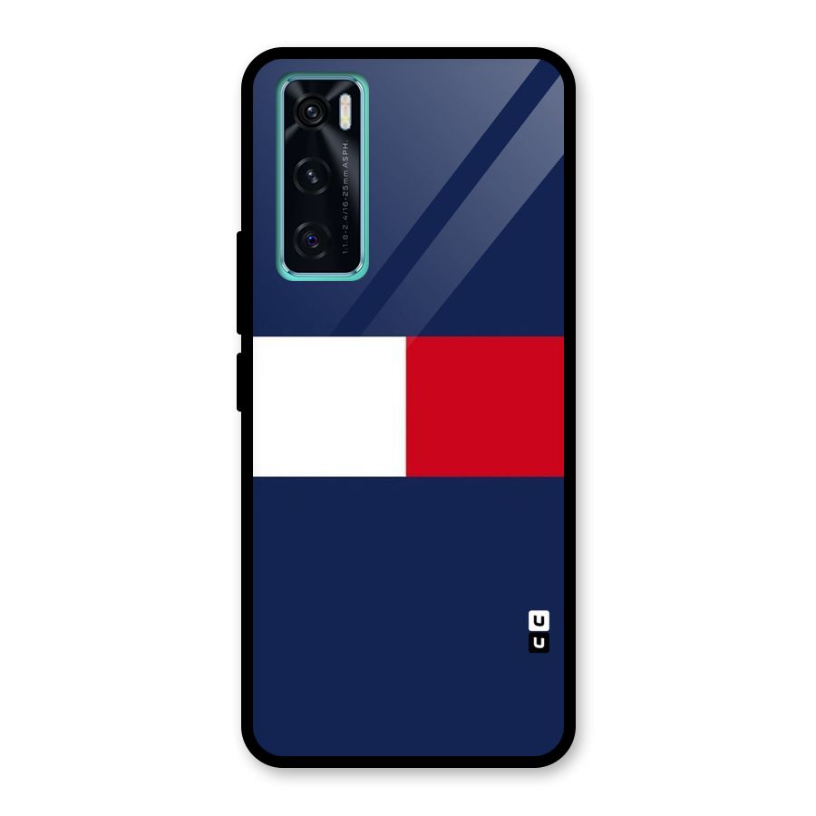 Bold Colours Glass Back Case for Vivo V20 SE