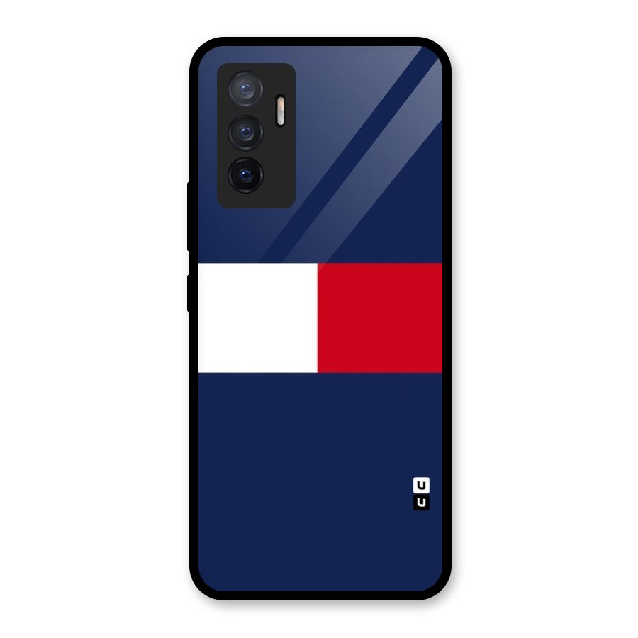 Bold Colours Glass Back Case for Vivo V23e