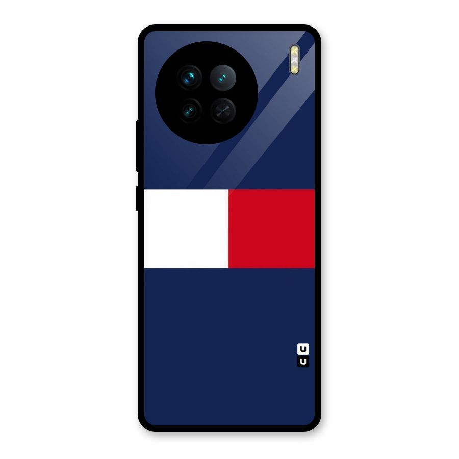 Bold Colours Glass Back Case for Vivo X90