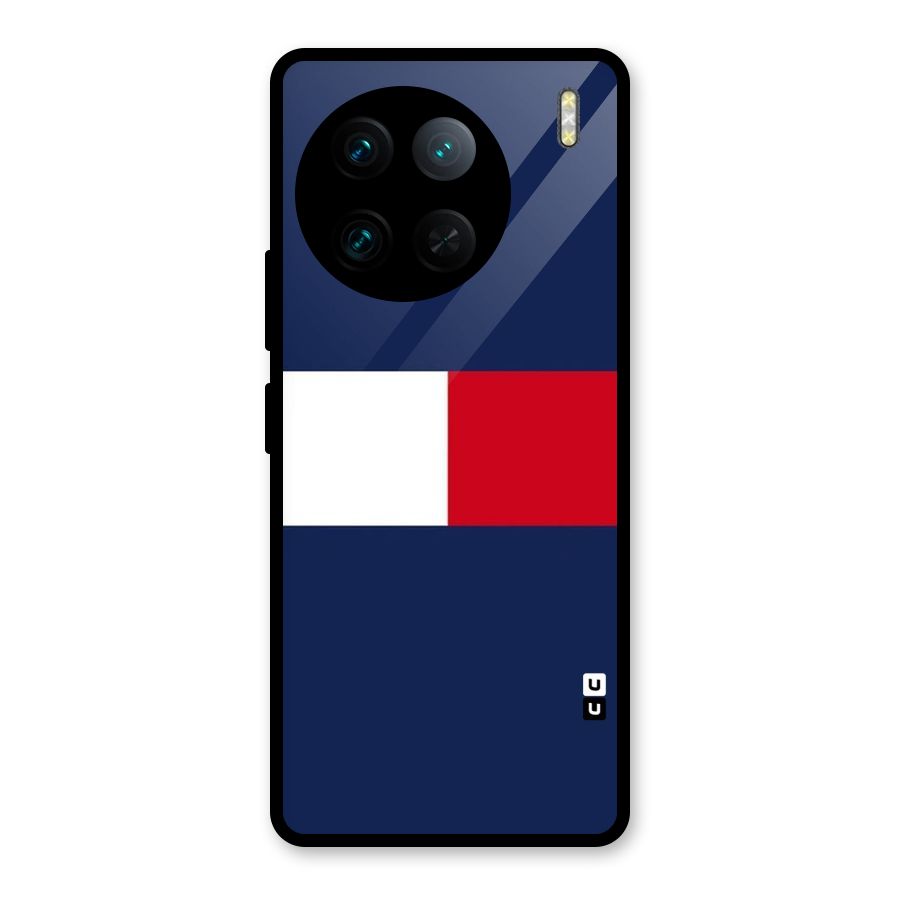 Bold Colours Glass Back Case for Vivo X90 Pro