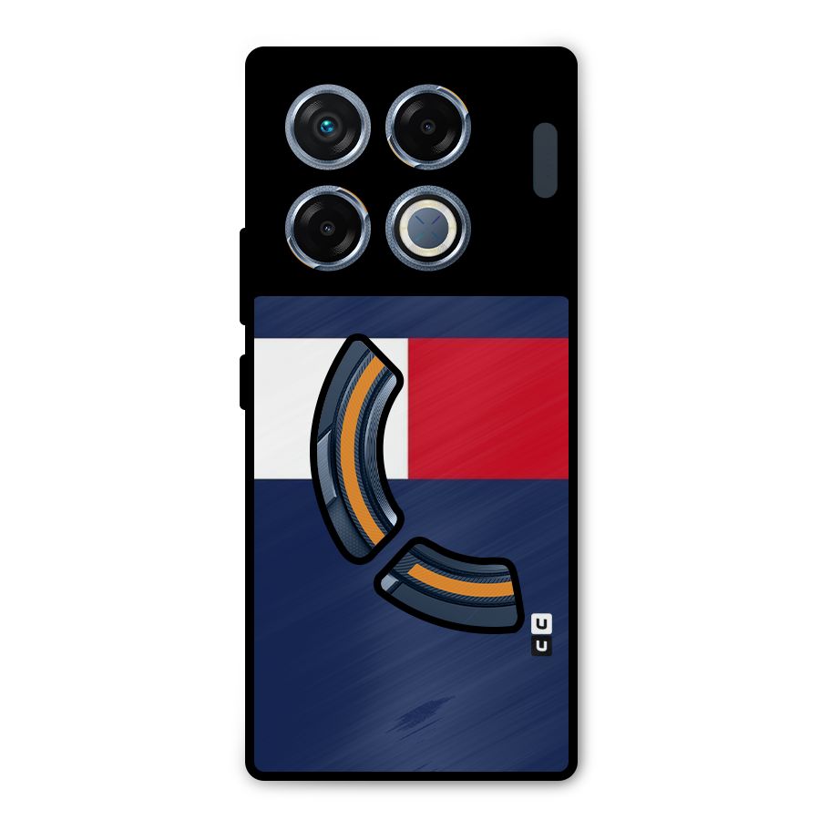Bold Colours Metal Back Case for Infinix GT 20 Pro