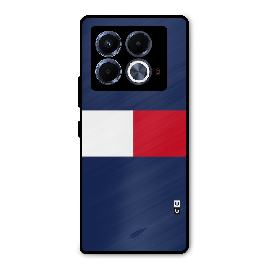 Bold Colours Metal Back Case for Infinix Note 40 5G