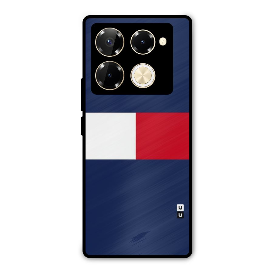 Bold Colours Metal Back Case for Infinix Note 40 Pro Plus