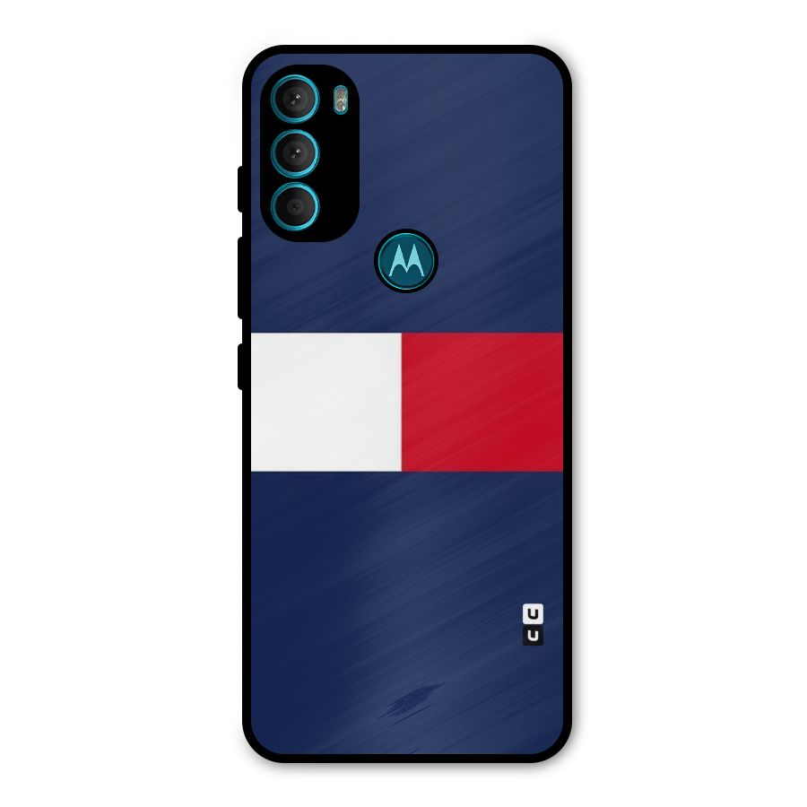 Bold Colours Metal Back Case for Moto G71 5G