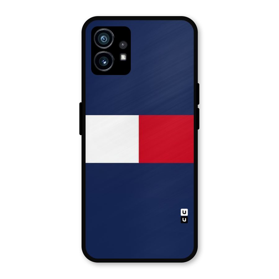 Bold Colours Metal Back Case for Nothing Phone 1