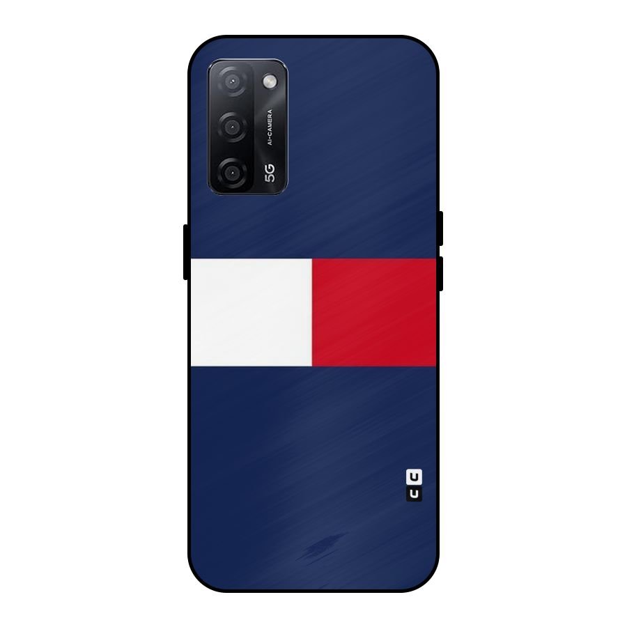 Bold Colours Metal Back Case for Oppo A53s 5G