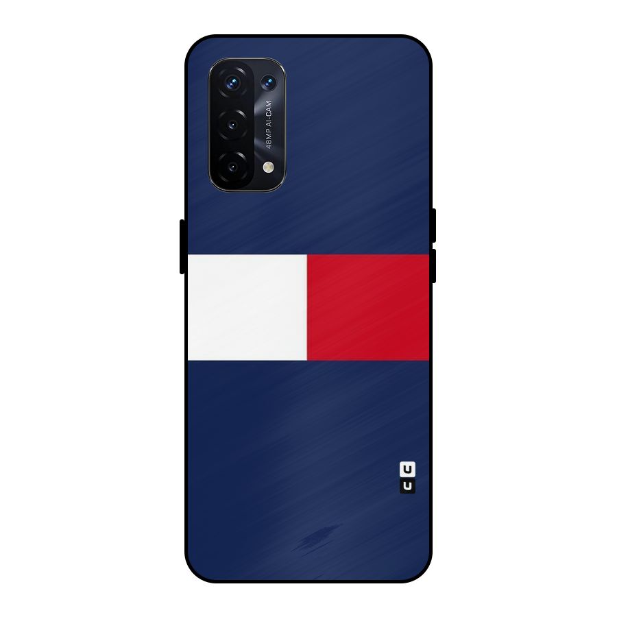 Bold Colours Metal Back Case for Oppo A74 5G