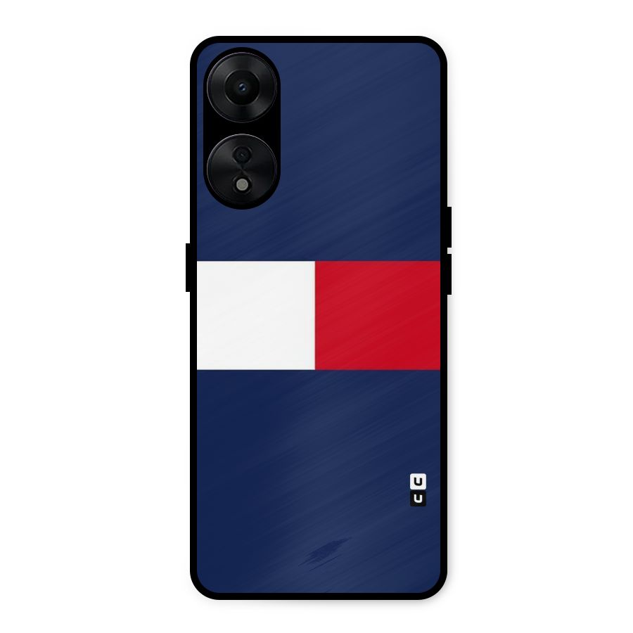 Bold Colours Metal Back Case for Oppo A78 5G