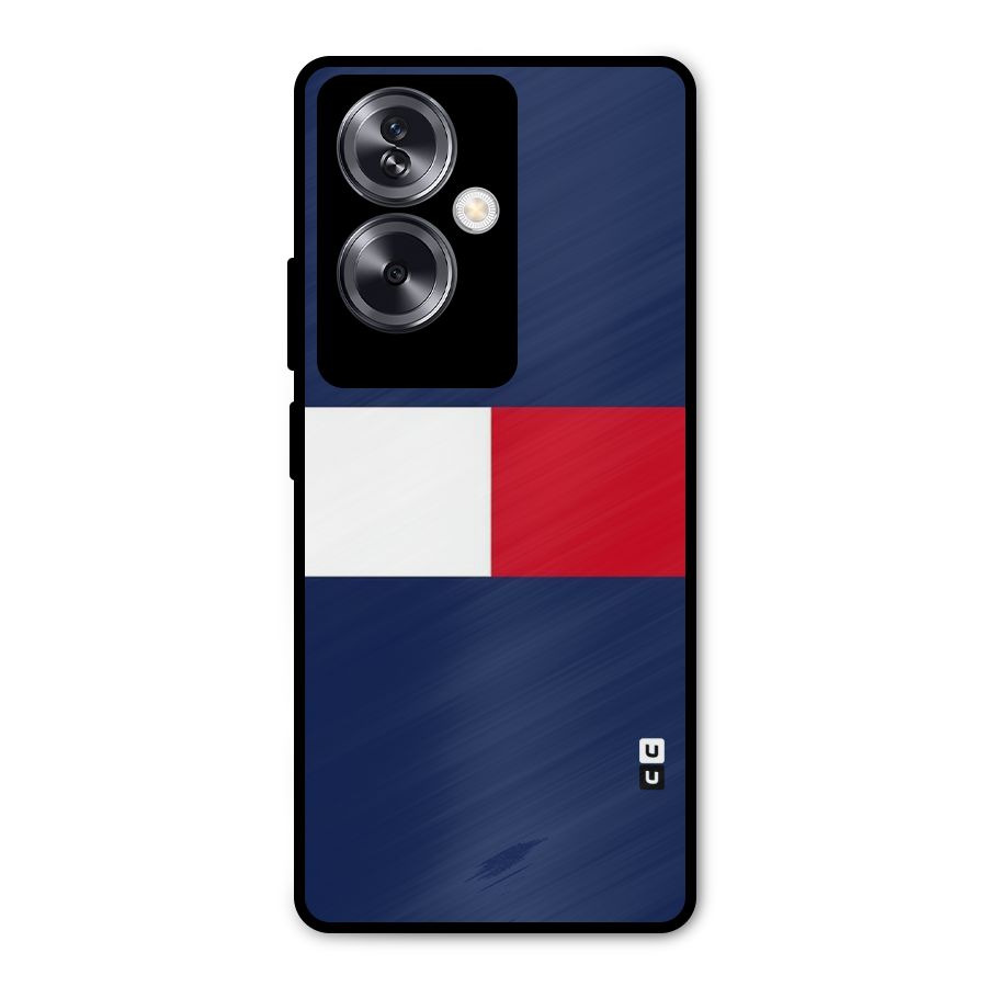 Bold Colours Metal Back Case for Oppo A79 5G