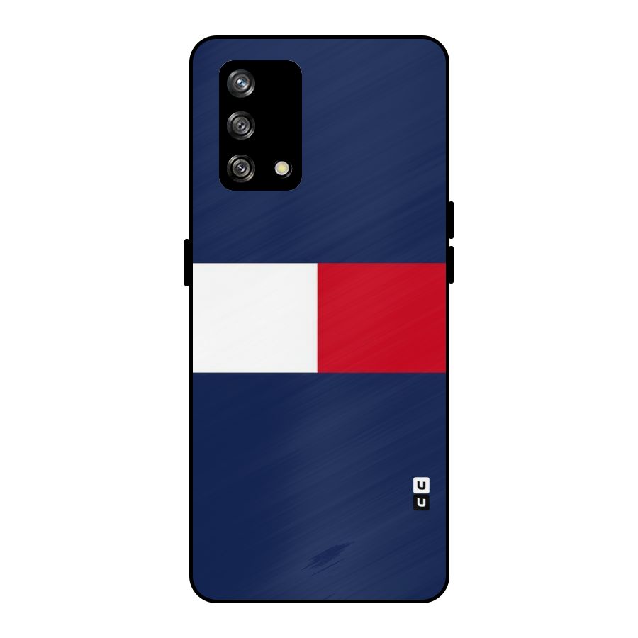 Bold Colours Metal Back Case for Oppo F19s
