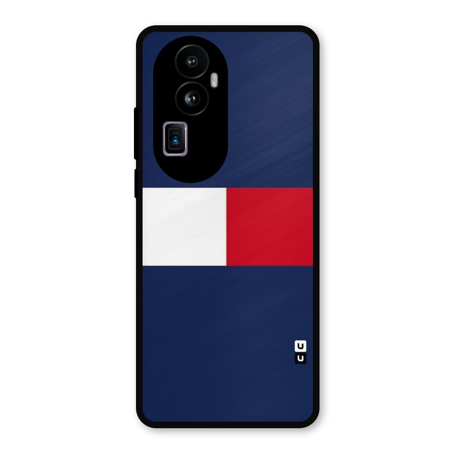 Bold Colours Metal Back Case for Oppo Reno10 Pro Plus