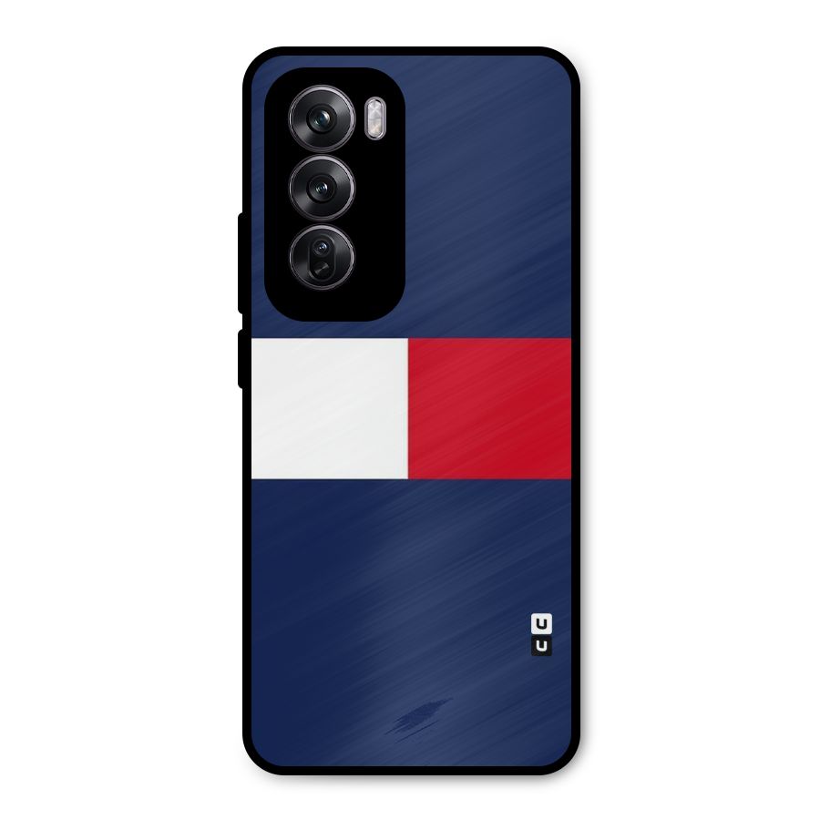 Bold Colours Metal Back Case for Oppo Reno12 Pro