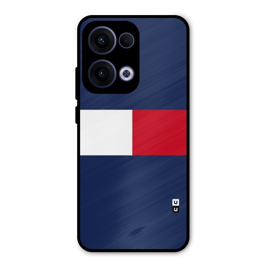 Bold Colours Metal Back Case for Oppo Reno13