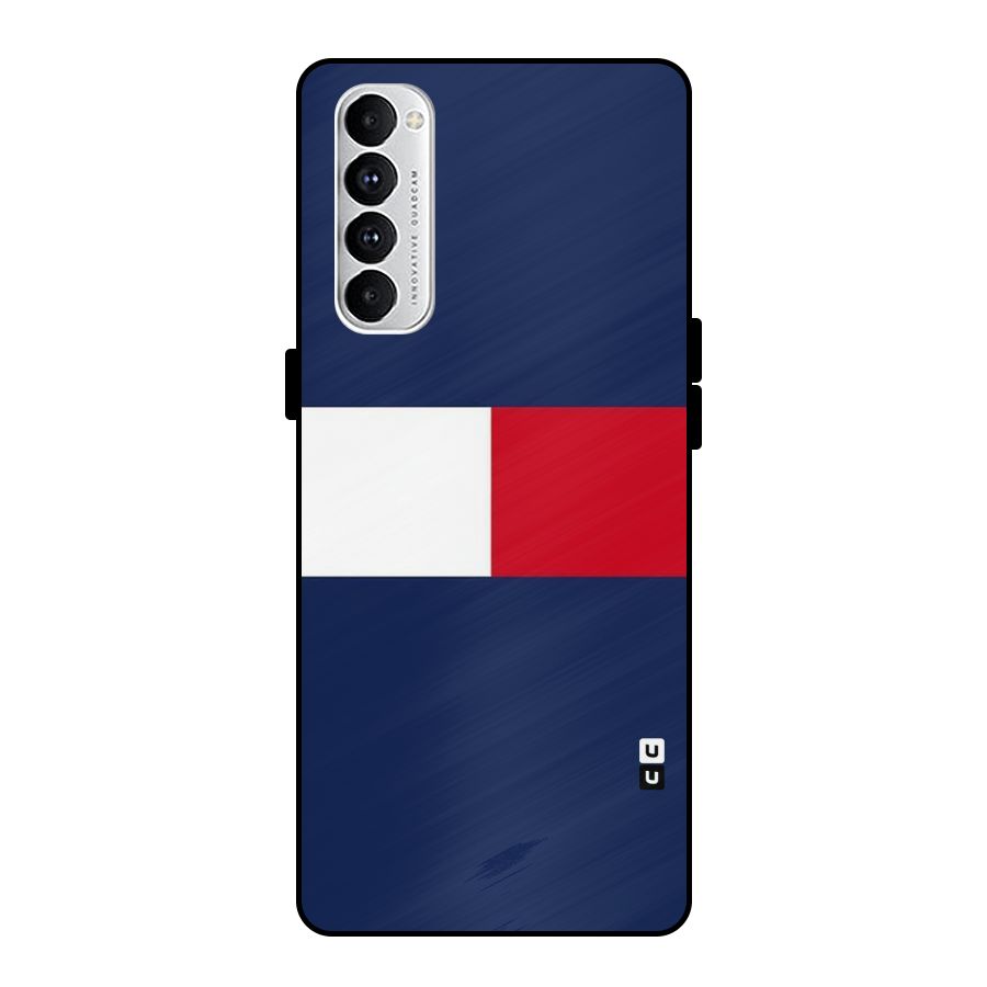 Bold Colours Metal Back Case for Oppo Reno4 Pro