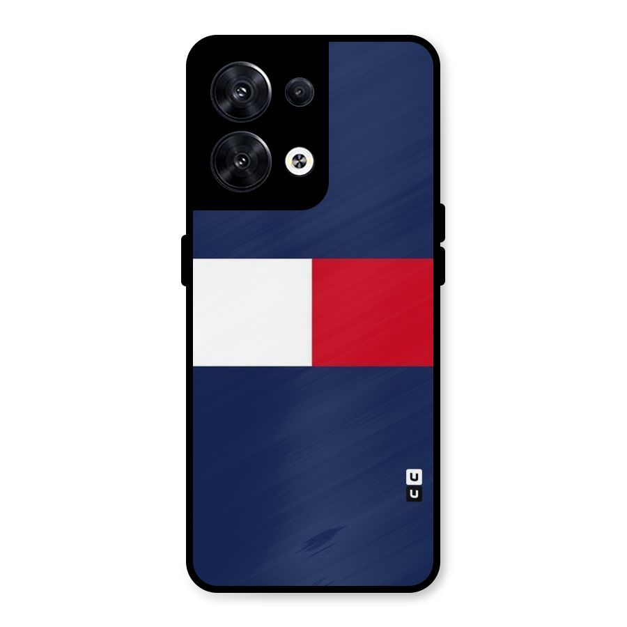 Bold Colours Metal Back Case for Oppo Reno8 5G