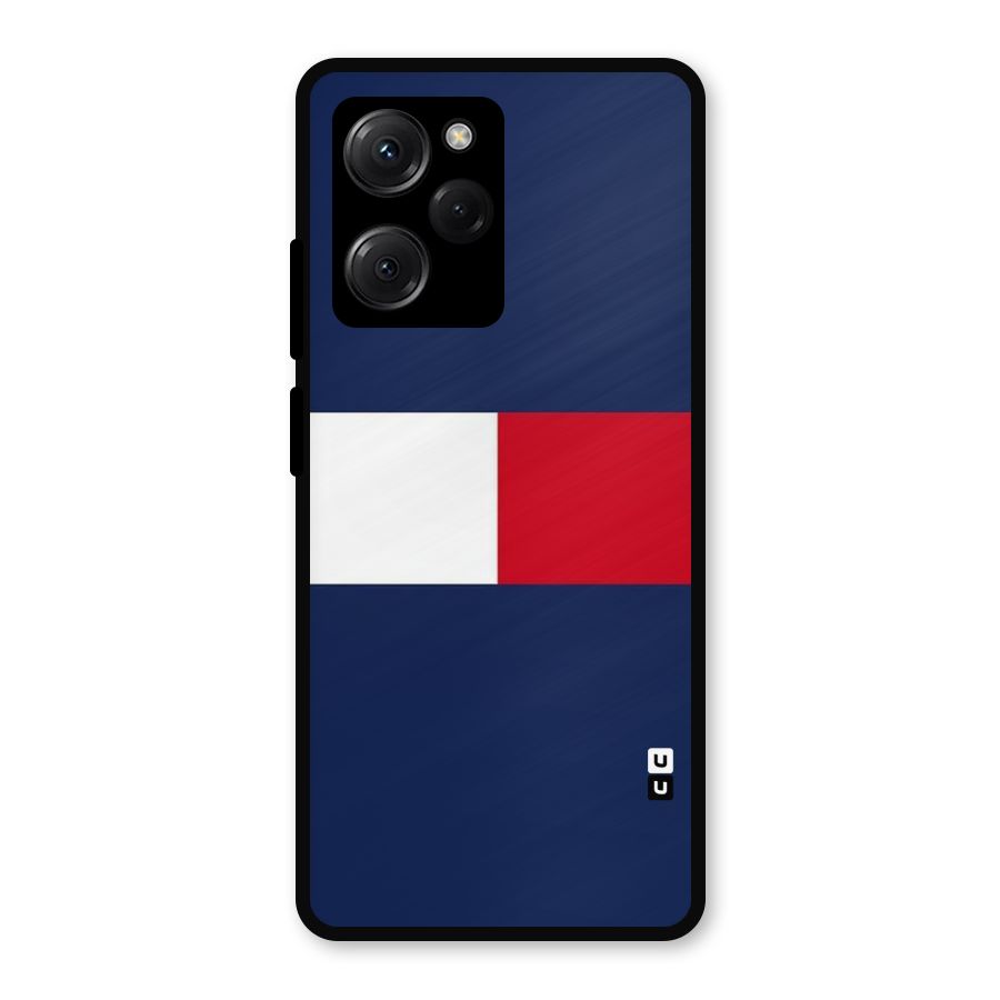 Bold Colours Metal Back Case for Poco X5 Pro