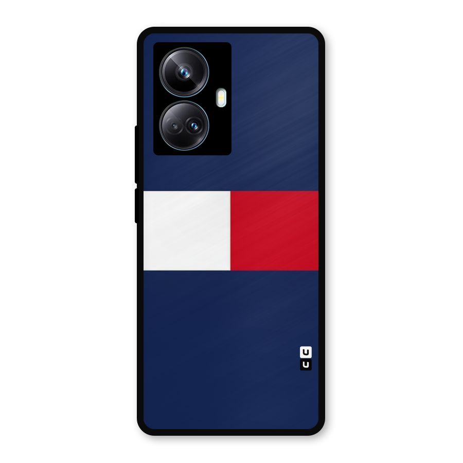 Bold Colours Metal Back Case for Realme 10 Pro Plus