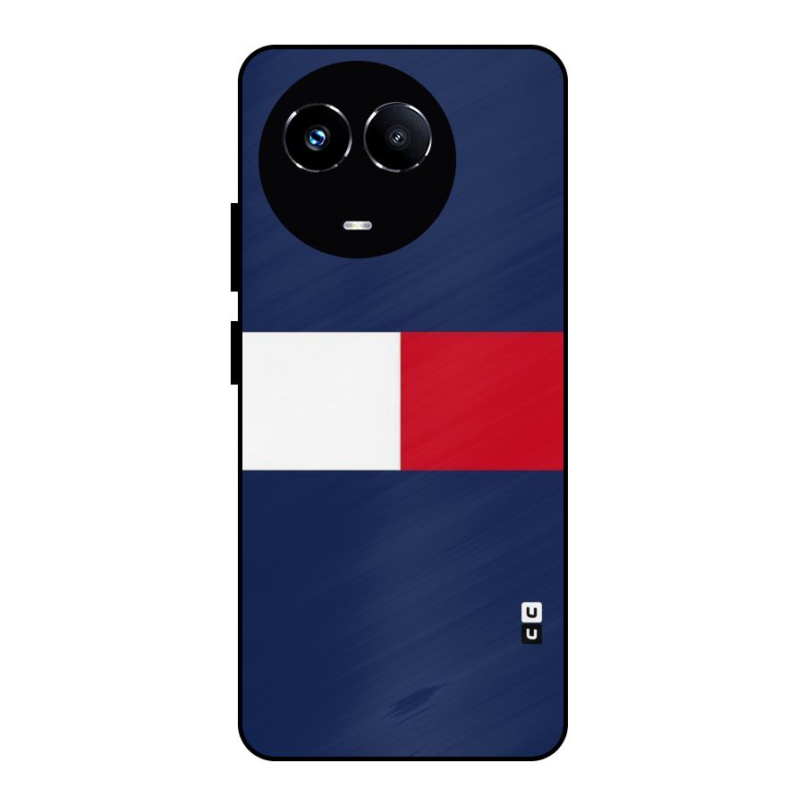 Bold Colours Metal Back Case for Realme 11X