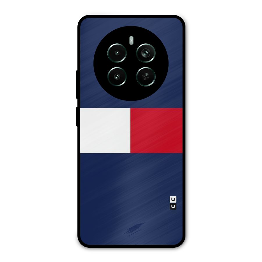 Bold Colours Metal Back Case for Realme 12 Pro Plus