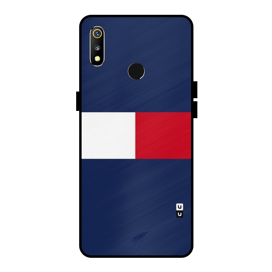 Bold Colours Metal Back Case for Realme 3i
