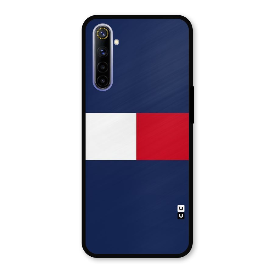 Bold Colours Metal Back Case for Realme 6