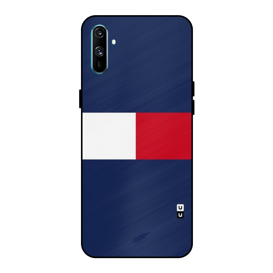 Bold Colours Metal Back Case for Realme C3